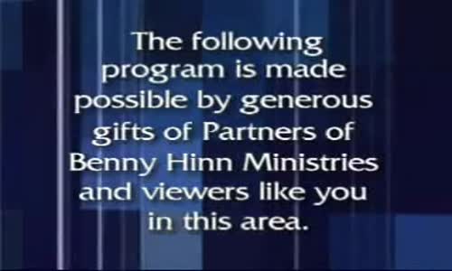 Benny Hinn in Studio with Marilyn Hickey Part 1 of 2