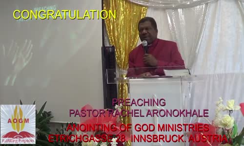 Congratulation 3 by Pastor Thomas Aronokhale  Anointing of God Ministries  September 2023.mp4