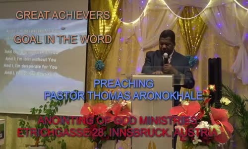 Preaching Pastor Thomas Aronokhale - AOGM Anointing of God Ministries Men Confer.mp4