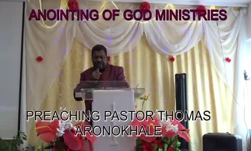 Preaching Pastor Thomas Aronokhale AOGM September 2018.mp4