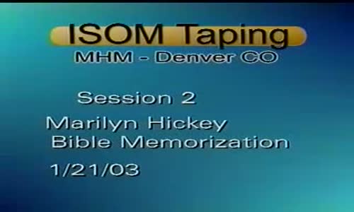 128 Spiritual Breakthrough by Dr. Marilyn Hickey  Bible Memorization Part 2