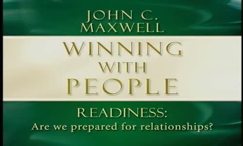 John Maxwell  Winning With People Part 1 5